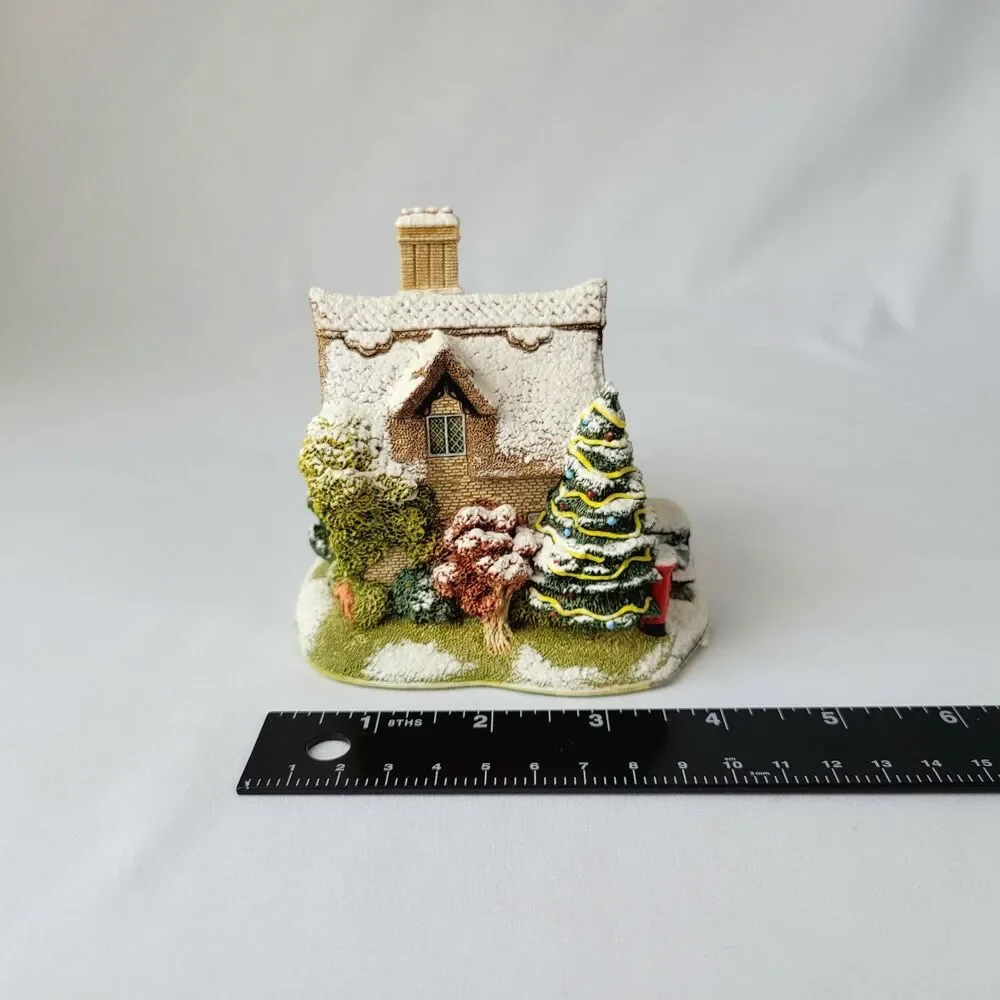 Lilliput Lane Letter to Santa L2589 Vintage Retro 2003 Christmas Cottage House